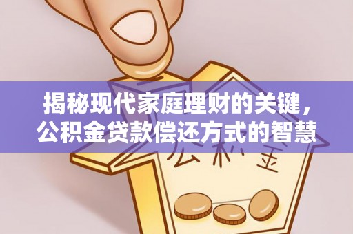 江华揭秘现代家庭理财的关键，公积金贷款偿还方式的智慧选择