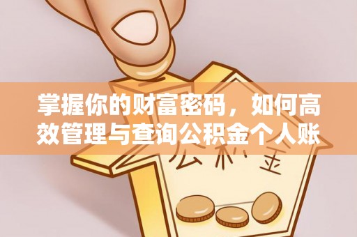 江华掌握你的财富密码，如何高效管理与查询公积金个人账户信息
