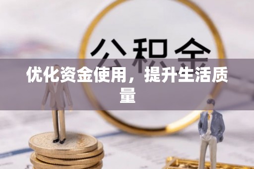 江华优化资金使用，提升生活质量