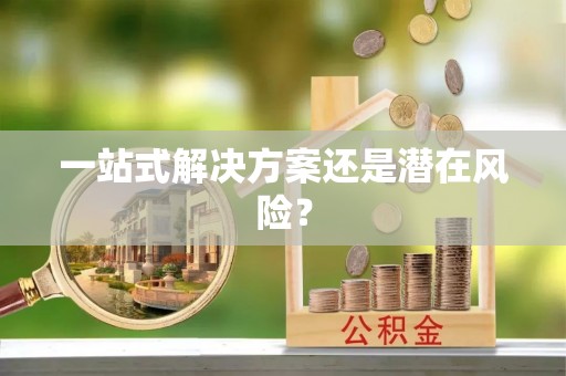 江华一站式解决方案还是潜在风险？